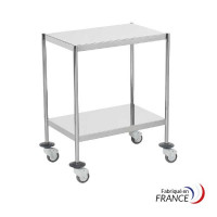 Stainless steel trolley Mdose without handle