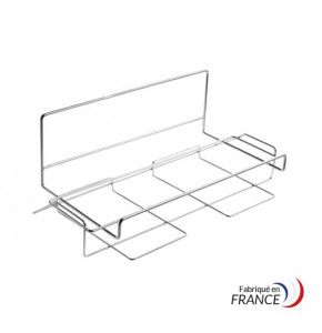 Support bac à containers en inox - 64x31,5 cm