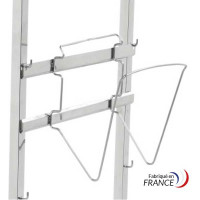 Support de sac en inox de 100 L pour chariots de stérilisation et supports muraux