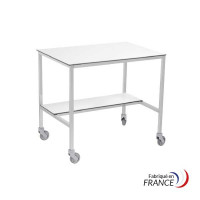 2-tray resin table 200 x 70 cm for packaging