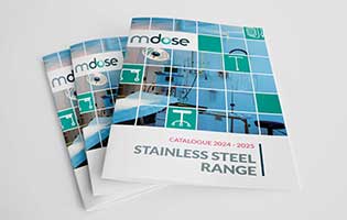 Stainless steel range Mdose catalog visual